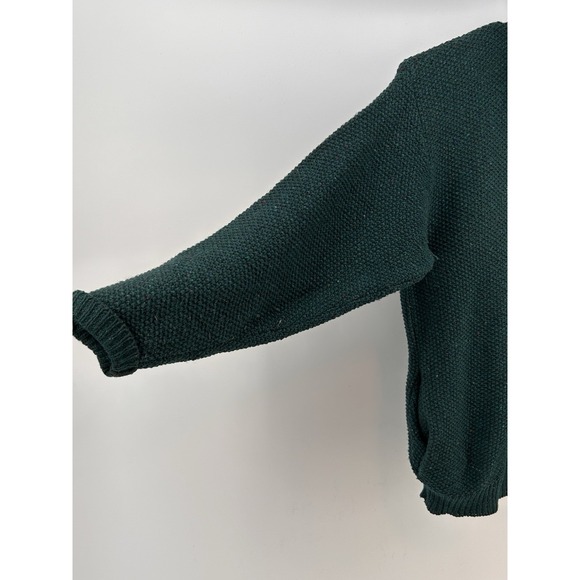 Orvis Sweater Mens XL Green 1/4 Zip Vintage USA Gorpcore Camping Hiking Outdoors - Picture 5 of 16